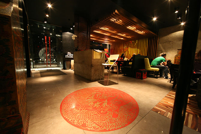 вид помещения Рестораны Zuma на 2 зала мест Краснодара